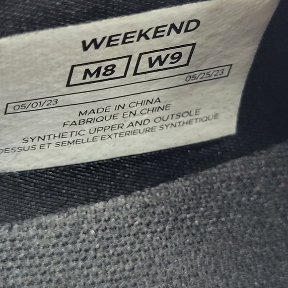 Vessi Weekend Womens Sz 9 Concrete Grey 100% Waterproof Sneakers Shoes - Picture 10 of 10